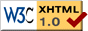 XHTML 1.0!